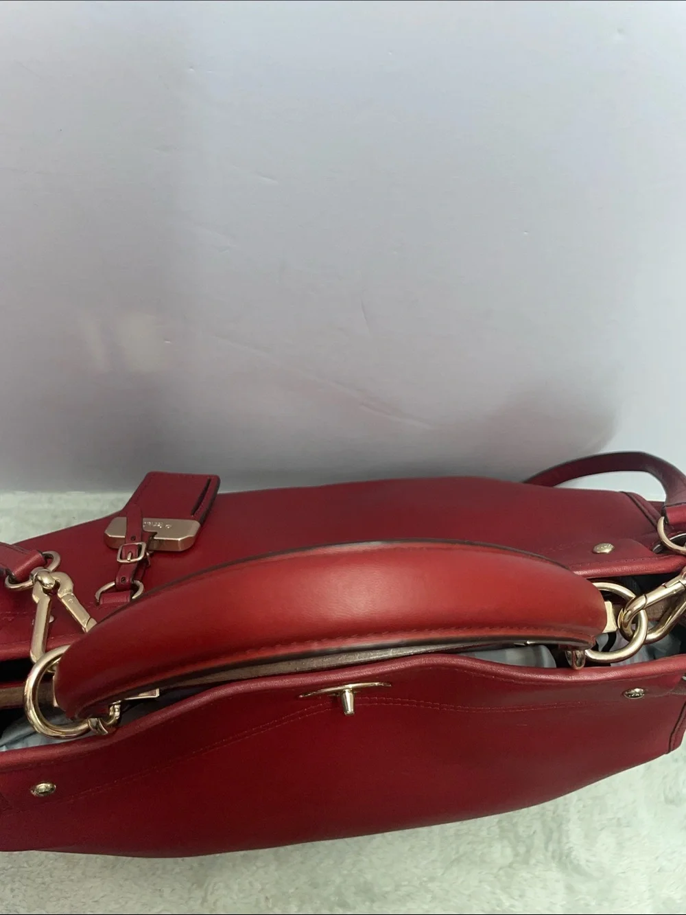 Coach ‘Gramercy’ Leather Satchel